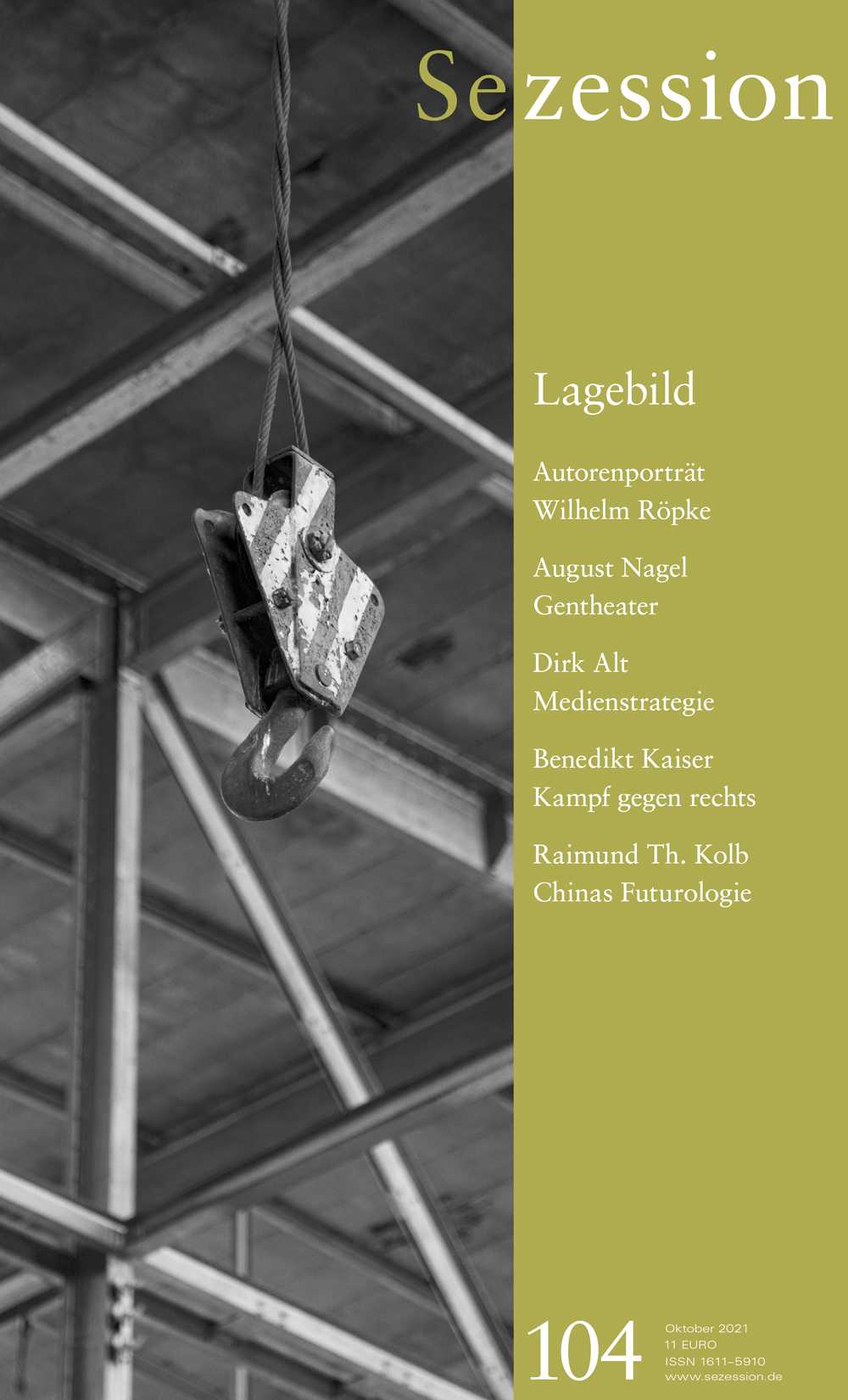 Sezession Heft 104 – Lagebild