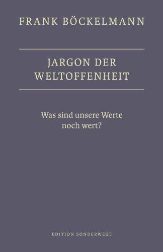 Jargon der Weltoffenheit