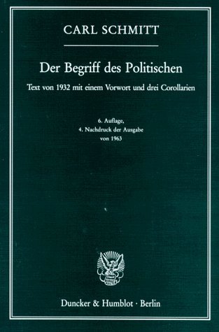 Der Begriff des Politischen