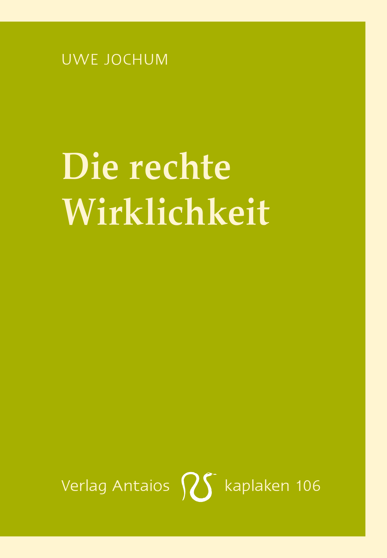 Die rechte Wirklichkeit